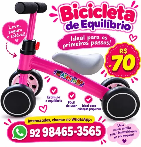 bicicleta de equilíbrio