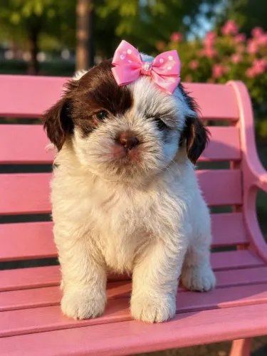 Femea de shih tzu procedencia e qualidade hoje imperdivel