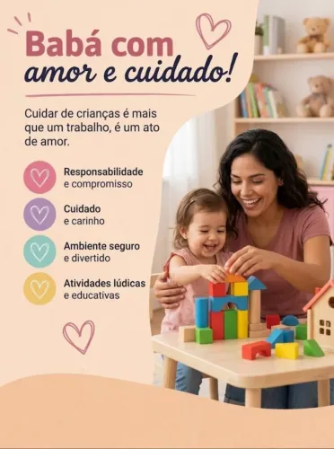 Babá Responsável e Carinhosa