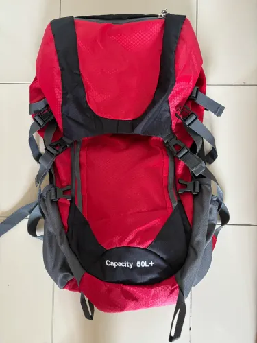 Mochila 50Litros para trilha nova!!