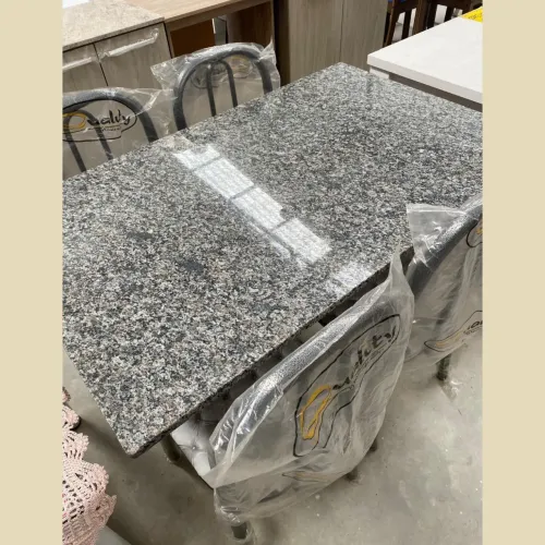 Mesa com 4 cadeiras granito - entrego hoje 