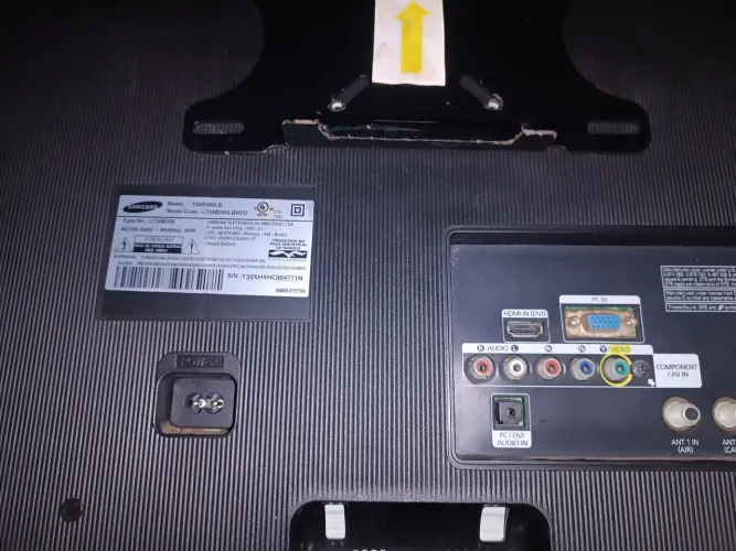 Monitor TV Samsung 24" LED (Modelo LT24B530LB) - No Estado / Não Liga