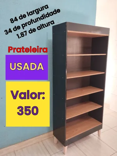 Prateleira grande USADA conservada