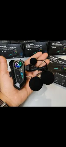 ? INTERCOMUNICADOR PARA CAPACETE V10 RGB ?