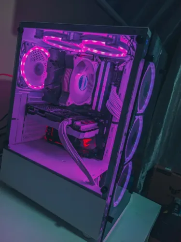 PC Gamer Ryzen 5 5600 + RTX 2060 Super - White | Pronto para jogar