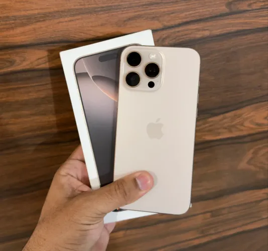 iphone 16 pro Max 256gb Desert titanium