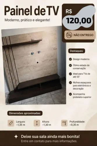 Painel de TV