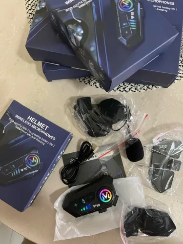 FONE BLUETOOTH P/CAPACETE 69$