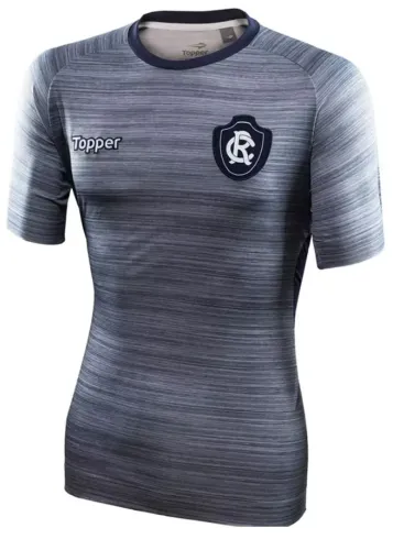 Camisa Topper Remo Treino Atleta 2017 Grafite-Marinho