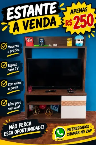 Vende-se uma estante