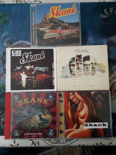 CDS Skank 5 CDS COLEÇÃO ORIGINAIS RAROS