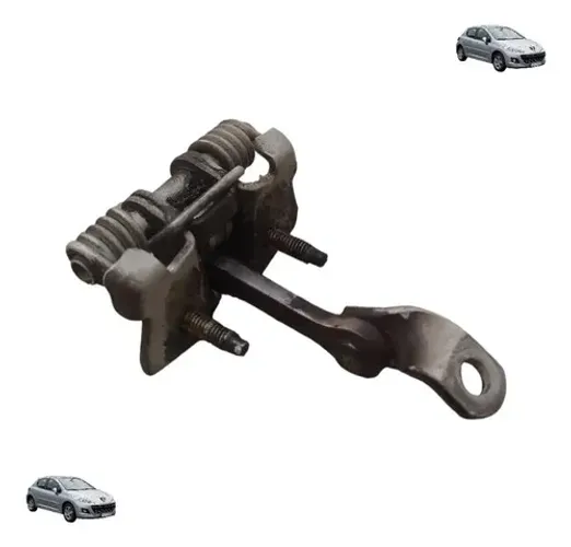 Limitador Porta Dianteira Esquerda Peugeot 206 207 4 Portas