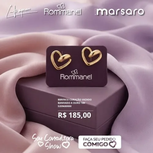 Brincos Rommanel