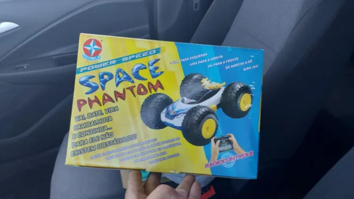  Carrinho de controle remoto SPACE PHANTON da estrela 