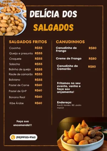 Salgados fritos