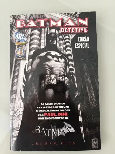 Gibi Batman Detective - Edição Especial: Arkham City (Panini Comics / DC / WB Games)