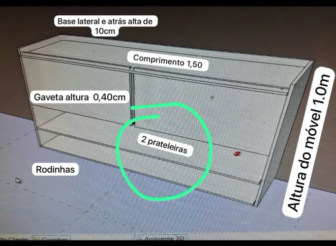 Bancadas brancas para studio