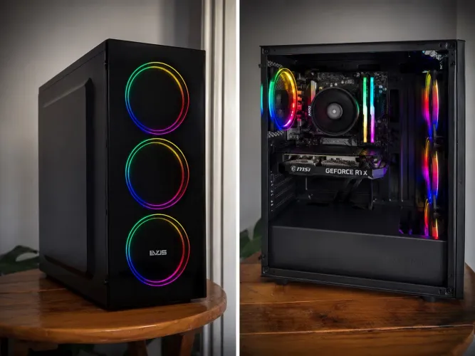 PC Gamer Completo | GTX 1050 Ti 4GB | SSD + HD | Pronto para Uso