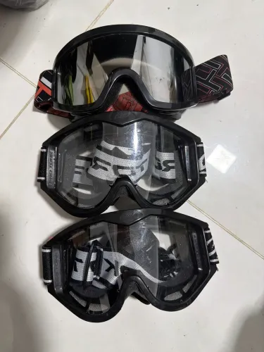 01 Óculos Mattos Racing MX Lente Espelhada 02 Oculos ski Pro Torque