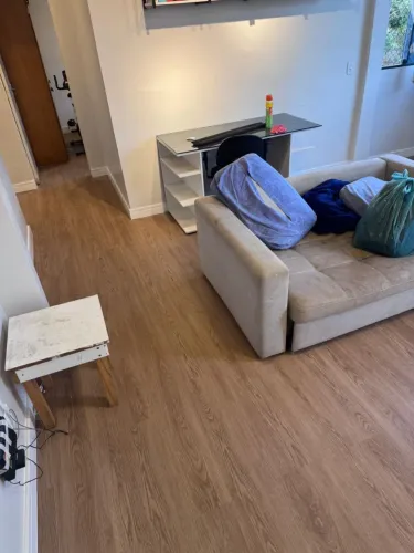 Piso vinílico e flutuante