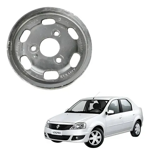 Polia Bomba Direção Hidráulica Renault Logan Exp 1.0 2012