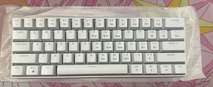 Teclado Mecânico Gamer RGB 60%