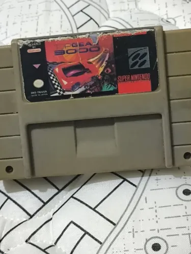 Cartucho Top Gear 3000 Original Chip DSP-4 Super Nintendo