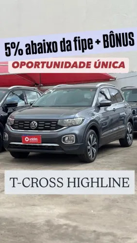 Volkswagen T-Cross Highline 1.4 TSI Flex 16V 5P AUT 2024