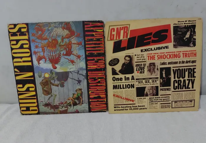Lp guns n roses 2 lps