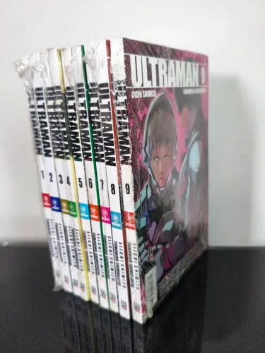 Coleção Ultraman - 1 ao 9 LACRADOS