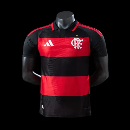 Camisa Flamengo Jogador Rubro Negro 2026 - Home Lançamento