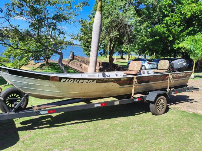 Barco 6m + Motor Mercury 30HP + Carretinha | Completo e Documentado