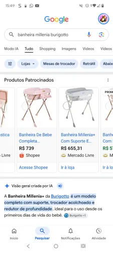 Banheira Millena+ Burigotto