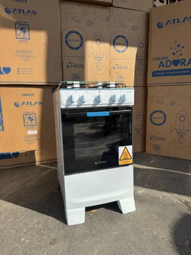 Fogão Atlas com 4 Bocas Branco - PRODUTO NOVO COM GARANTIA