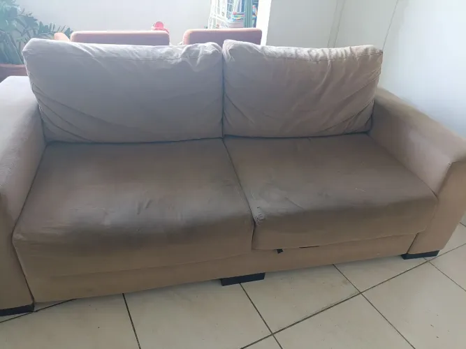 Sofá retrátil 3 lugares