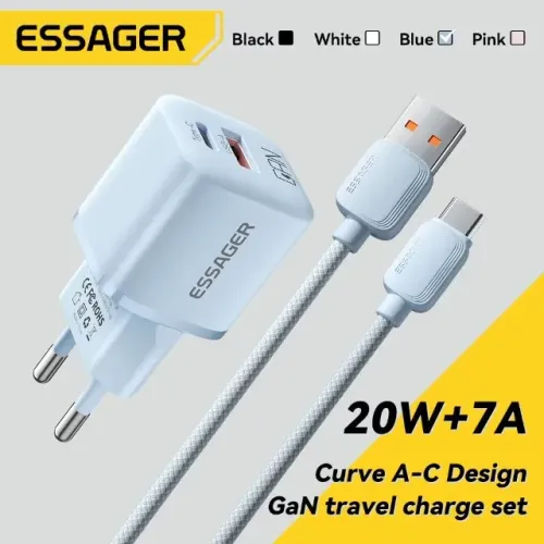 Carregador Essager Com Cabo USB