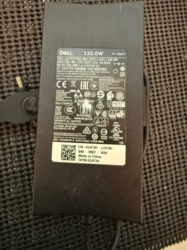 Fonte Para All-in-one Dell Inspiron 3280 3290 3480 5400 130w Preto