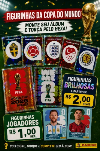 Figurinhas da copa do mundo 2026