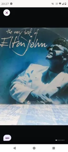 DISCO DE VINIL, ELTON JOHN THE VERY BEST OF 1991 DUPLO