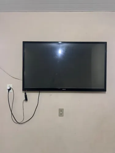 Televisão Samsung plasma 52 polegadas (inclue adaptador smart)