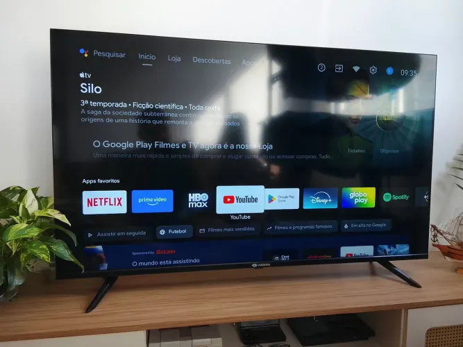TV Smart 4k 50pol Vizzion