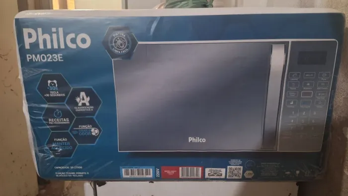 Microondas Philco Novo Lacrado