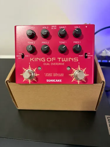 Pedal overdrive king Of twins