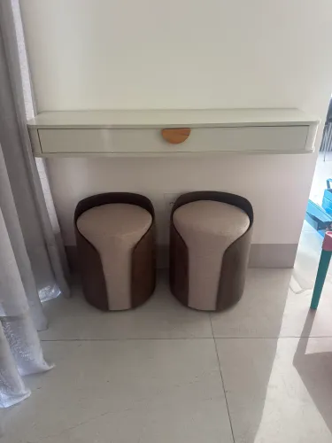 Móveis para canto conjunto completo móvel e puffs