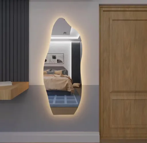 Espelho Orgânico com Led 170cm 