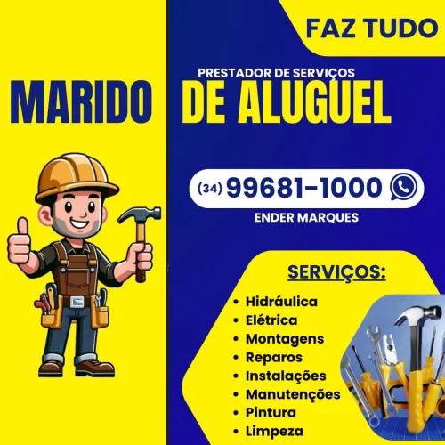 Marido de Aluguel Uberlândia