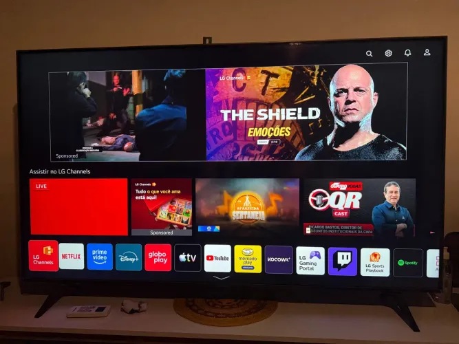 Smart tv 75 polegadas Qned LG tela premium LG