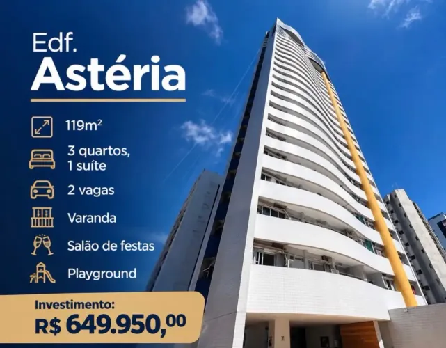 Apartamento à venda, GRAÇAS, Recife, PE