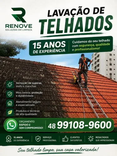 Lavação e pinturas
