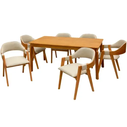 Mesa ariona 6 poltronas sala de jantar